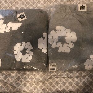 Denim tears hoodie and shorts